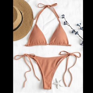 NWT Ribbed Bikini Swimsuit